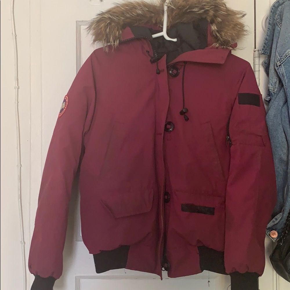Cranberry pink Canada Goose *S/P SIZE*